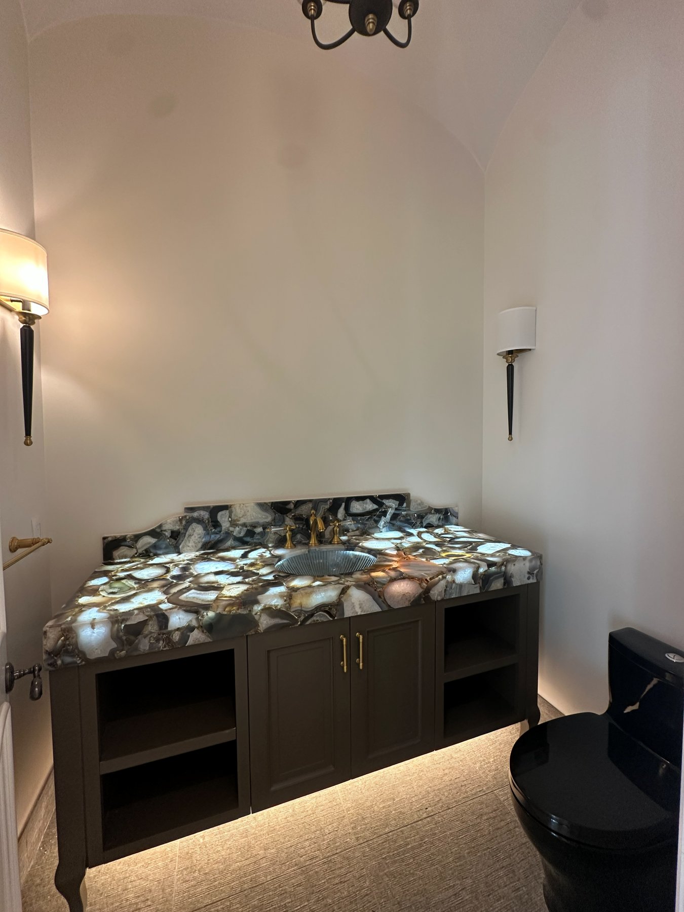Completed bathroom