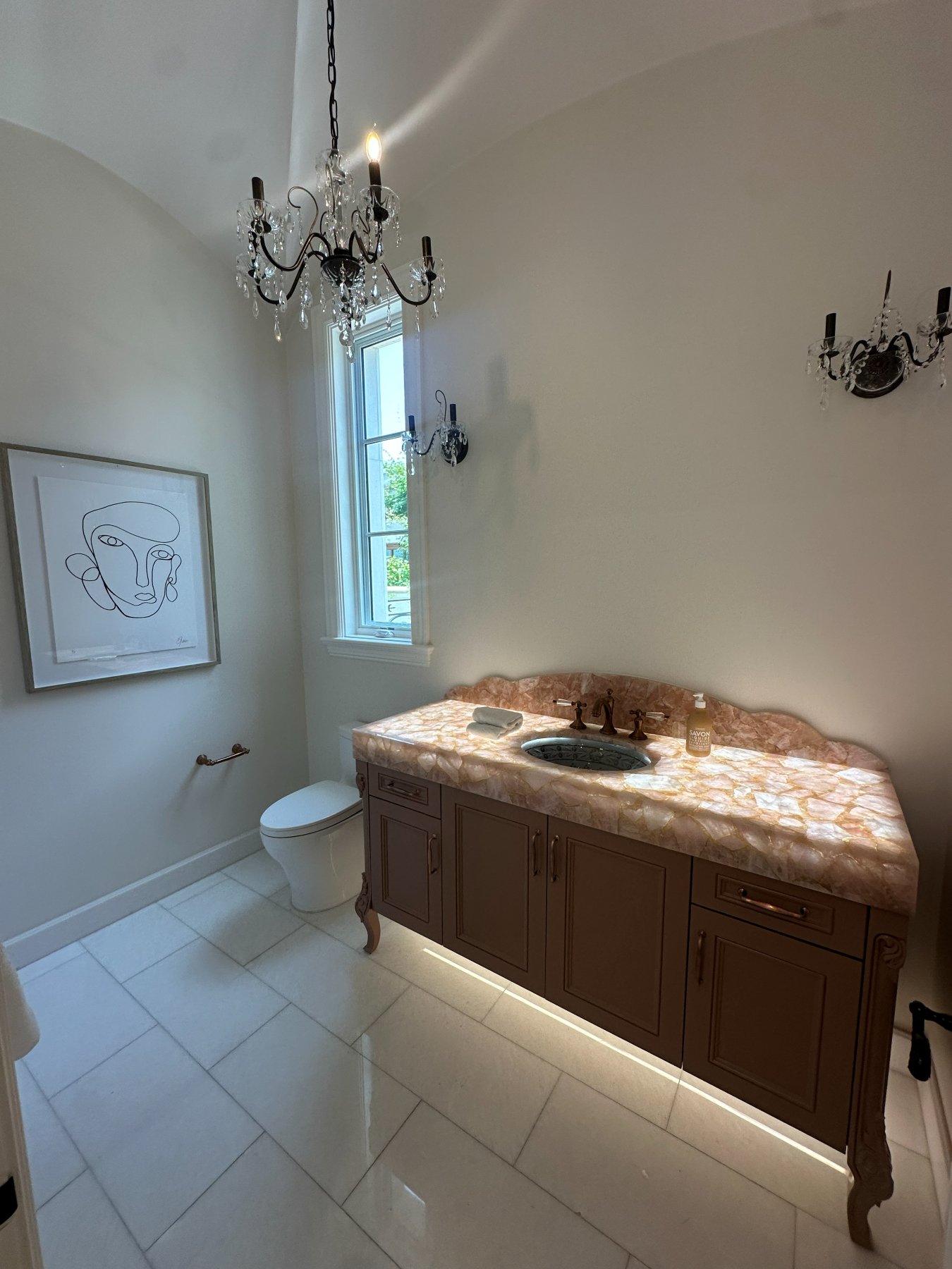 Completed bathroom