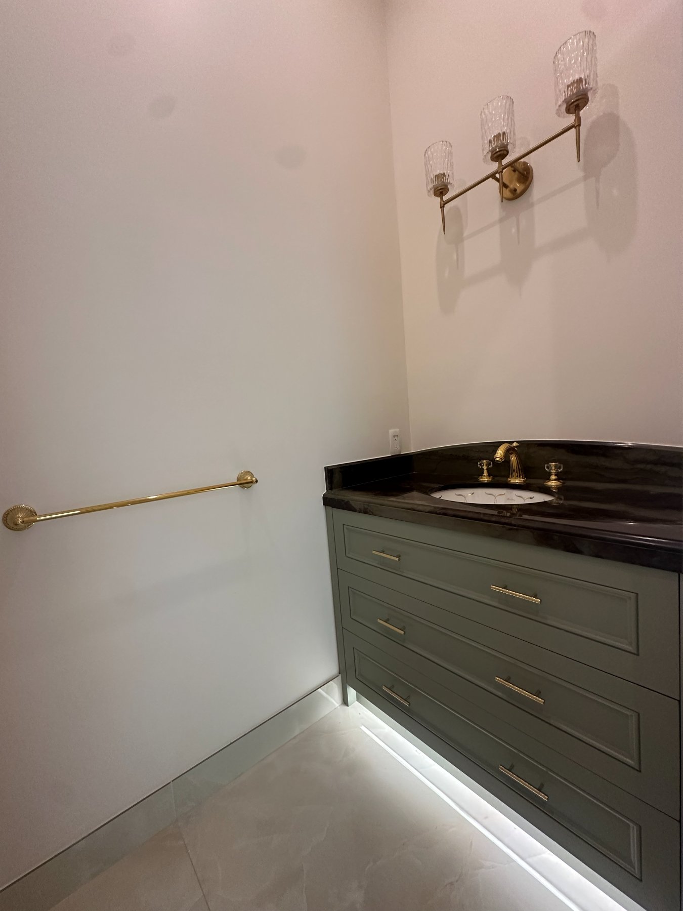 Completed bathroom