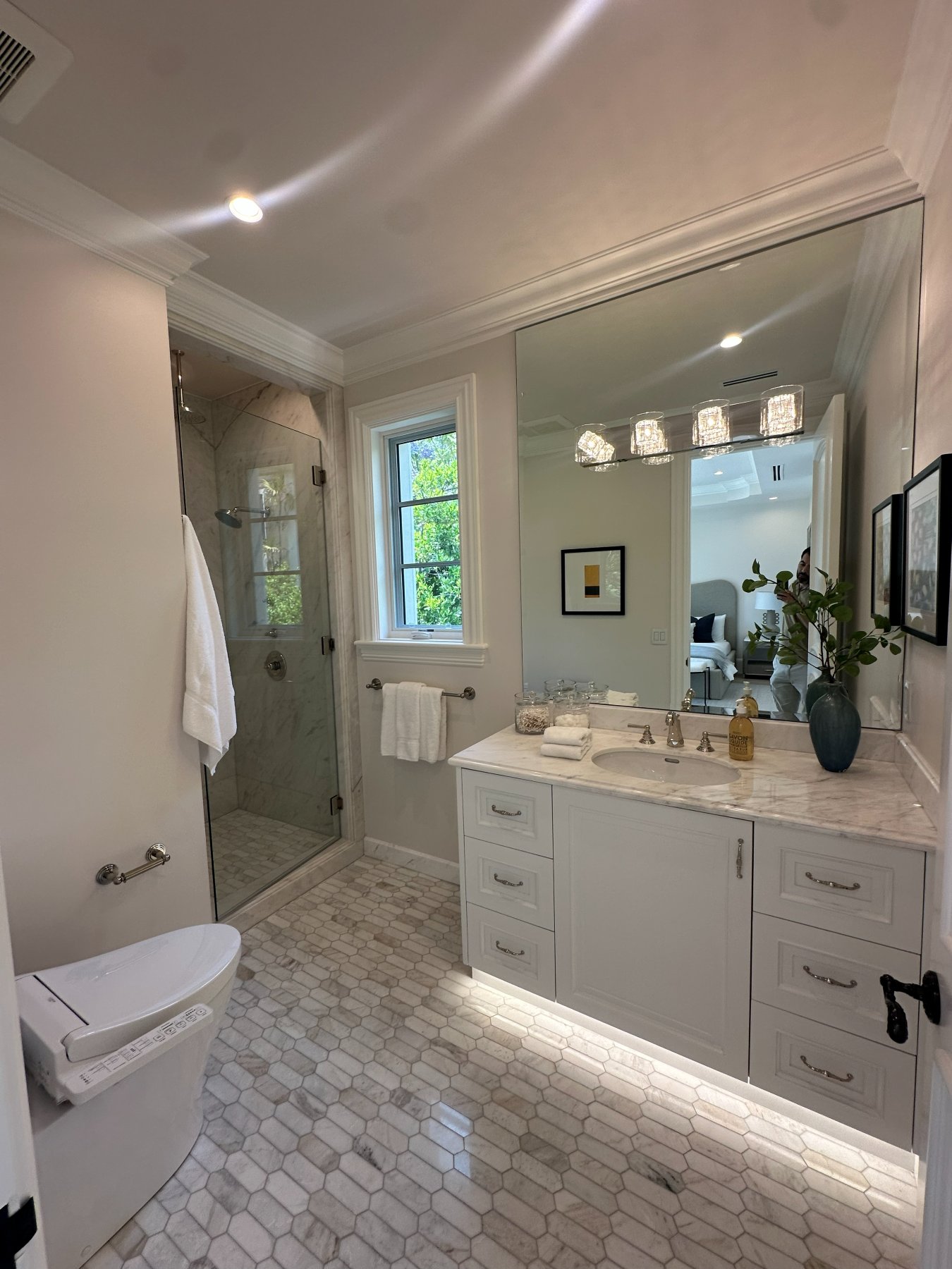Completed bathroom