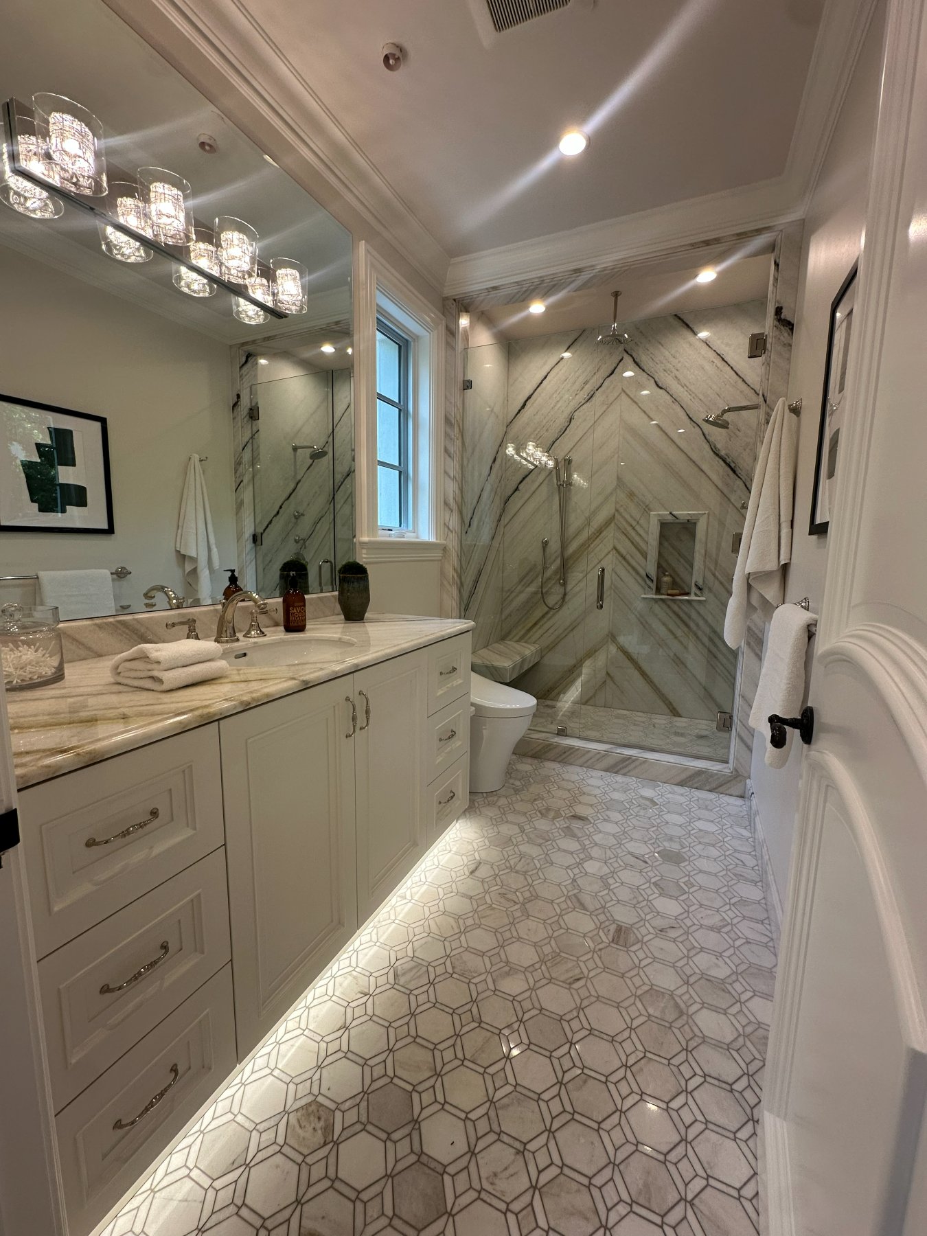 Completed bathroom
