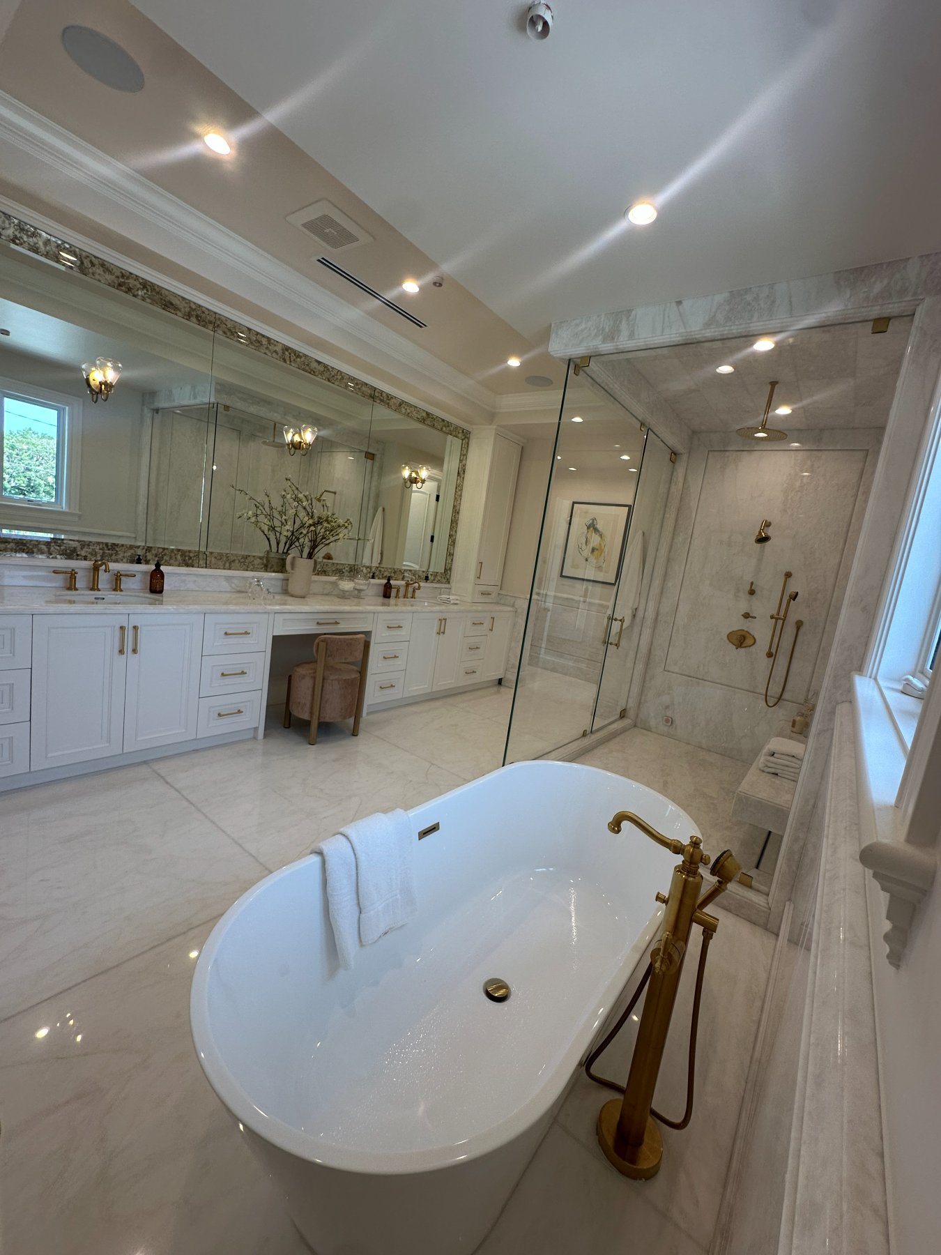 Completed bathroom