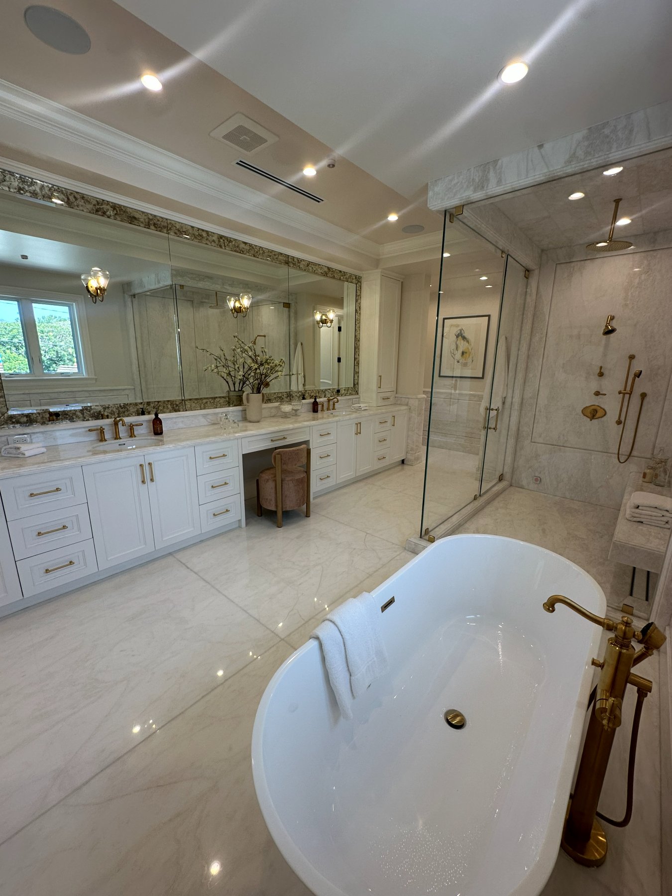 Completed bathroom