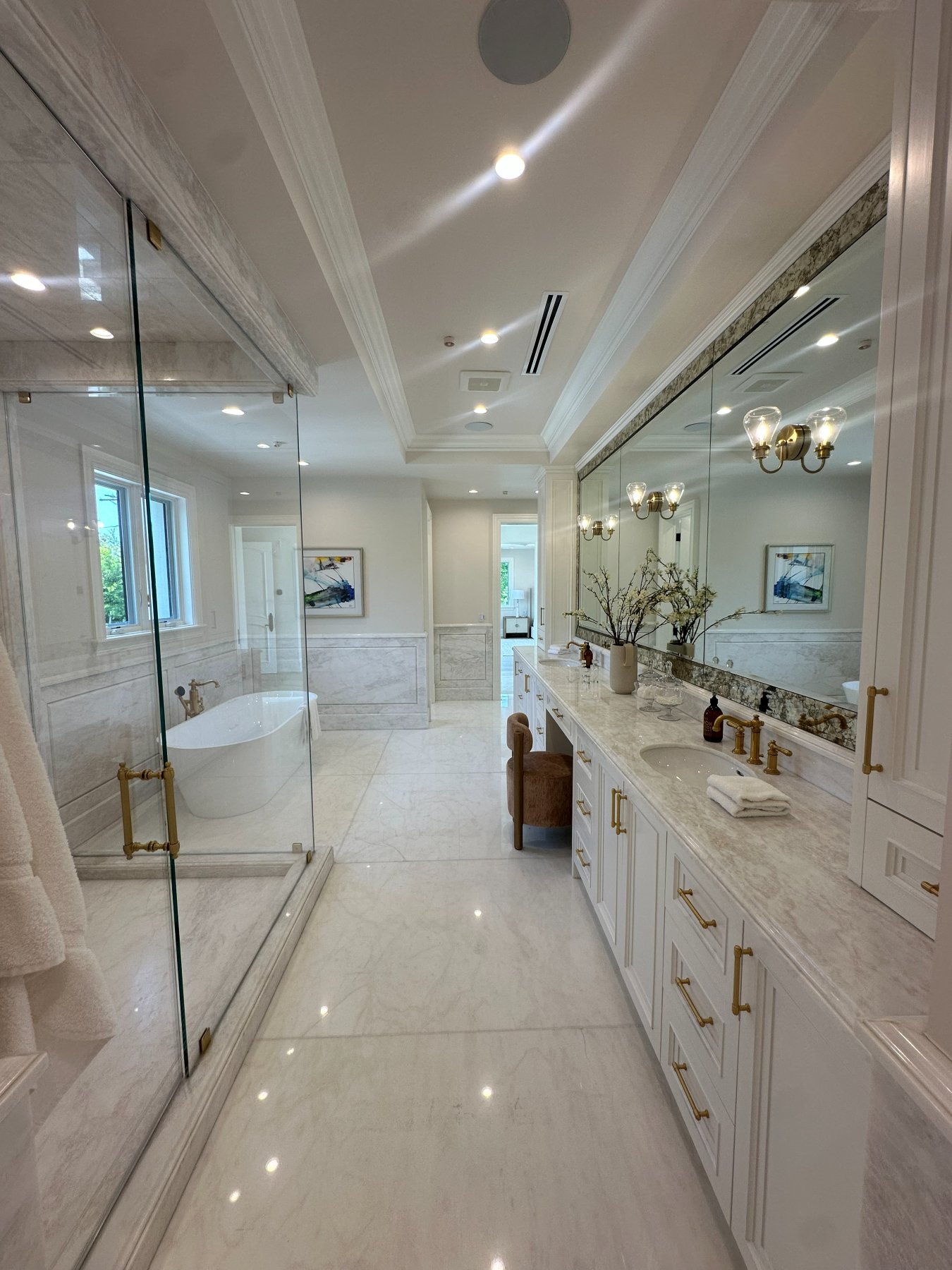 Completed bathroom