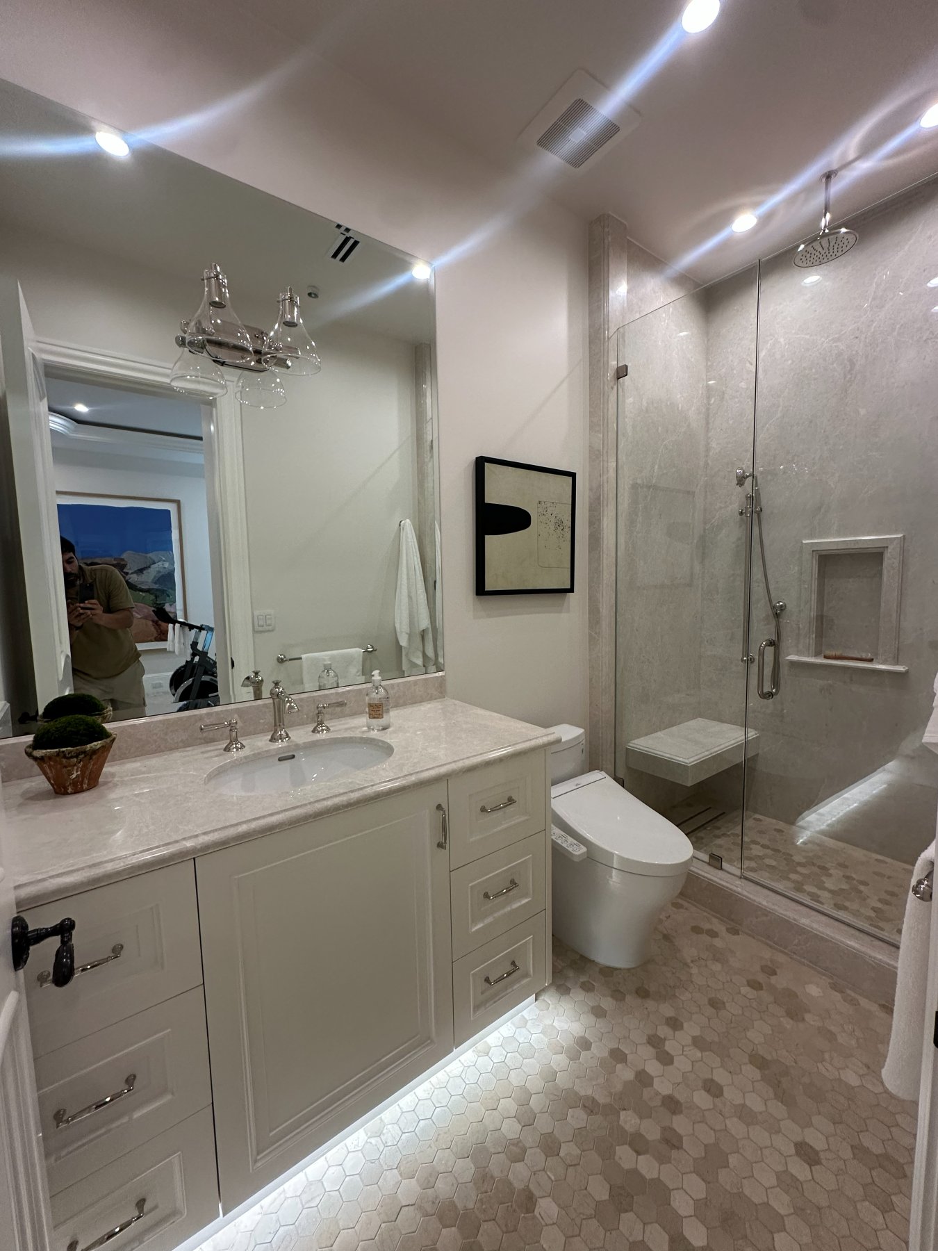Completed bathroom