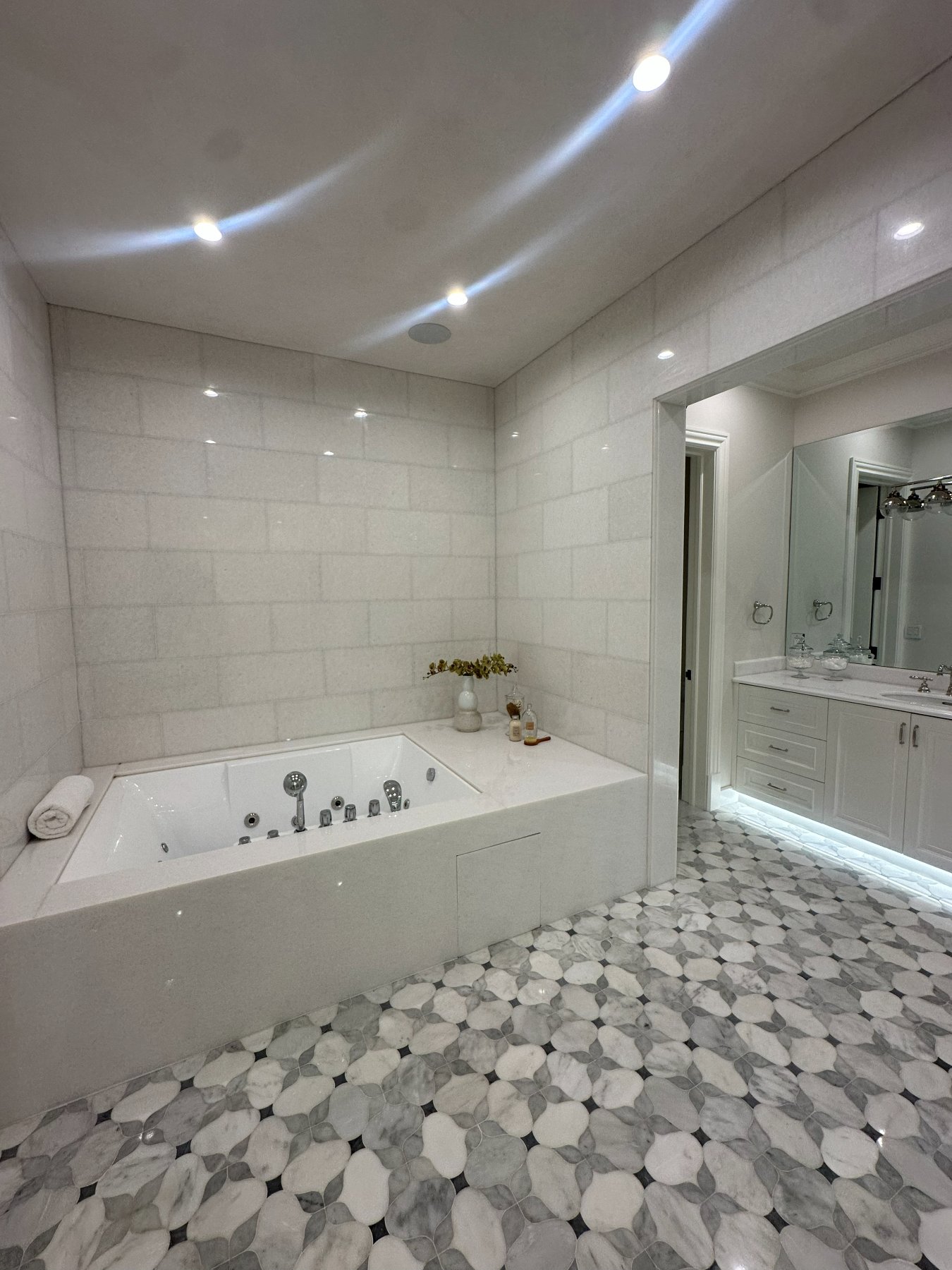 Completed bathroom