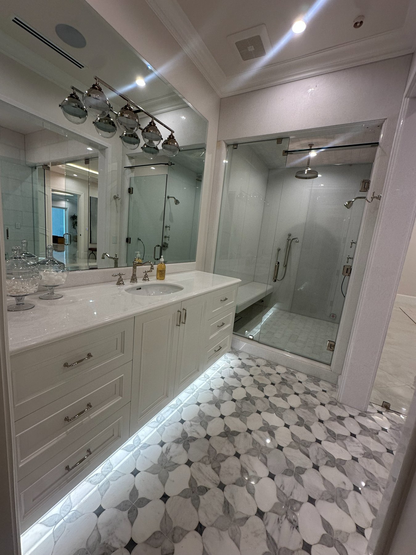 Completed bathroom