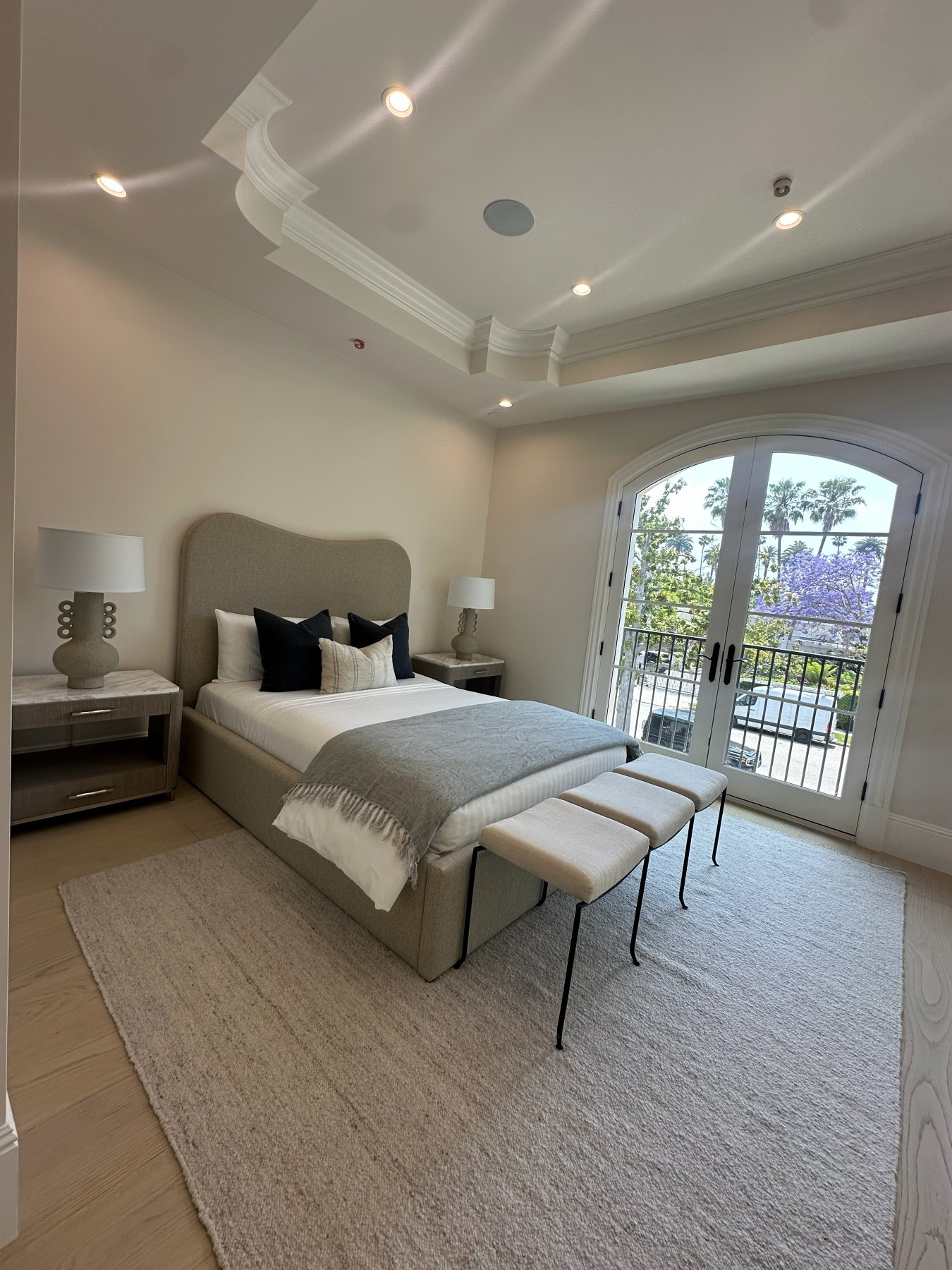 Completed bedroom
