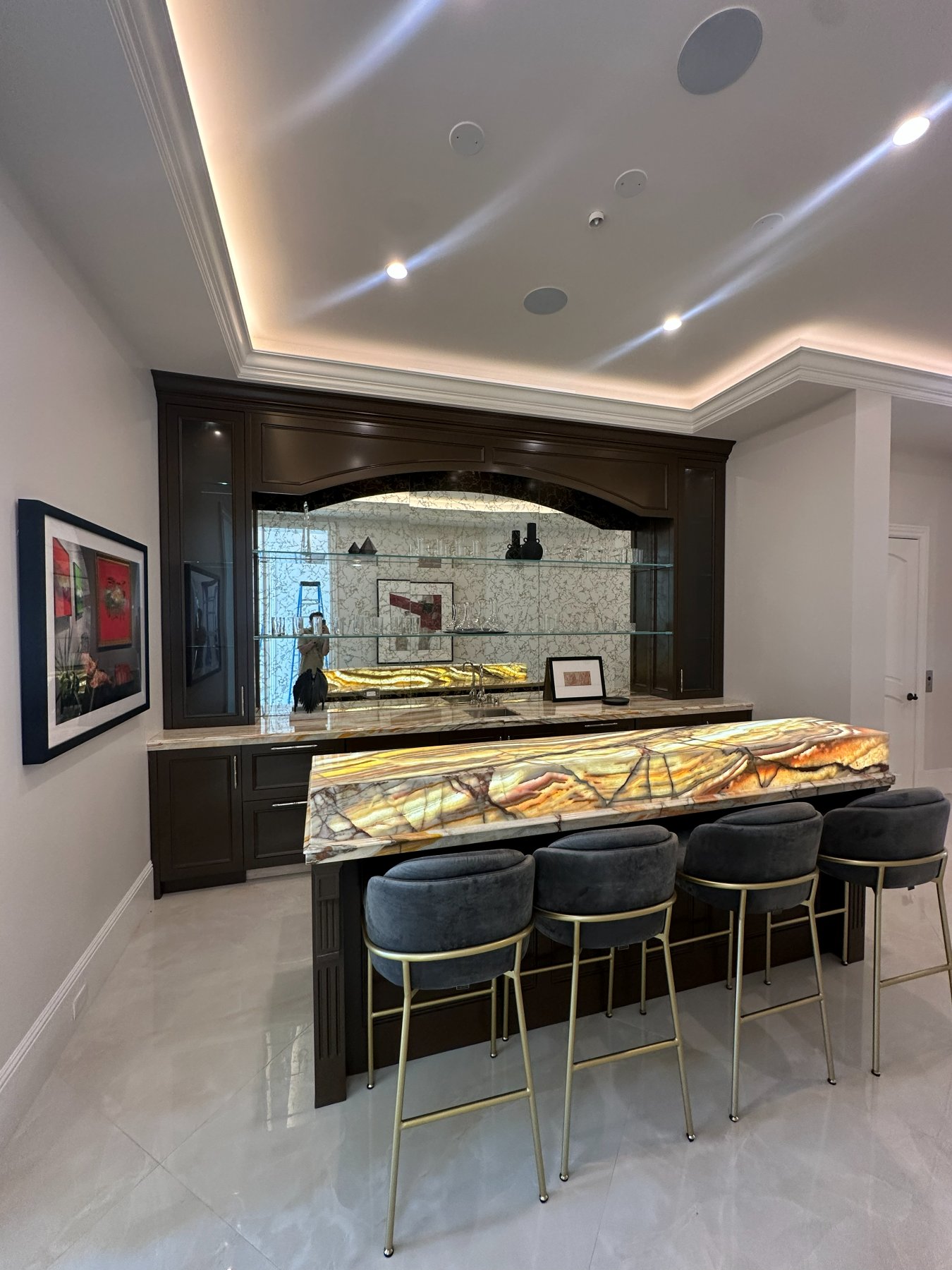 Completed kitchen