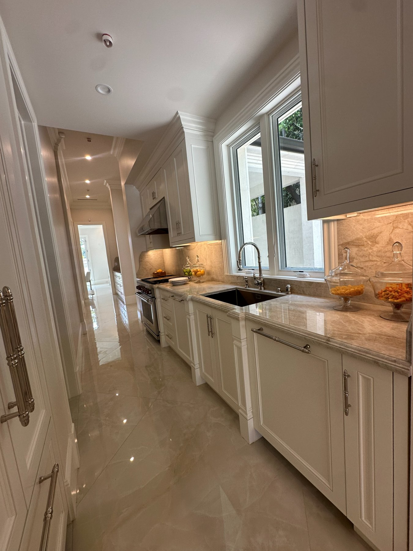 Completed kitchen