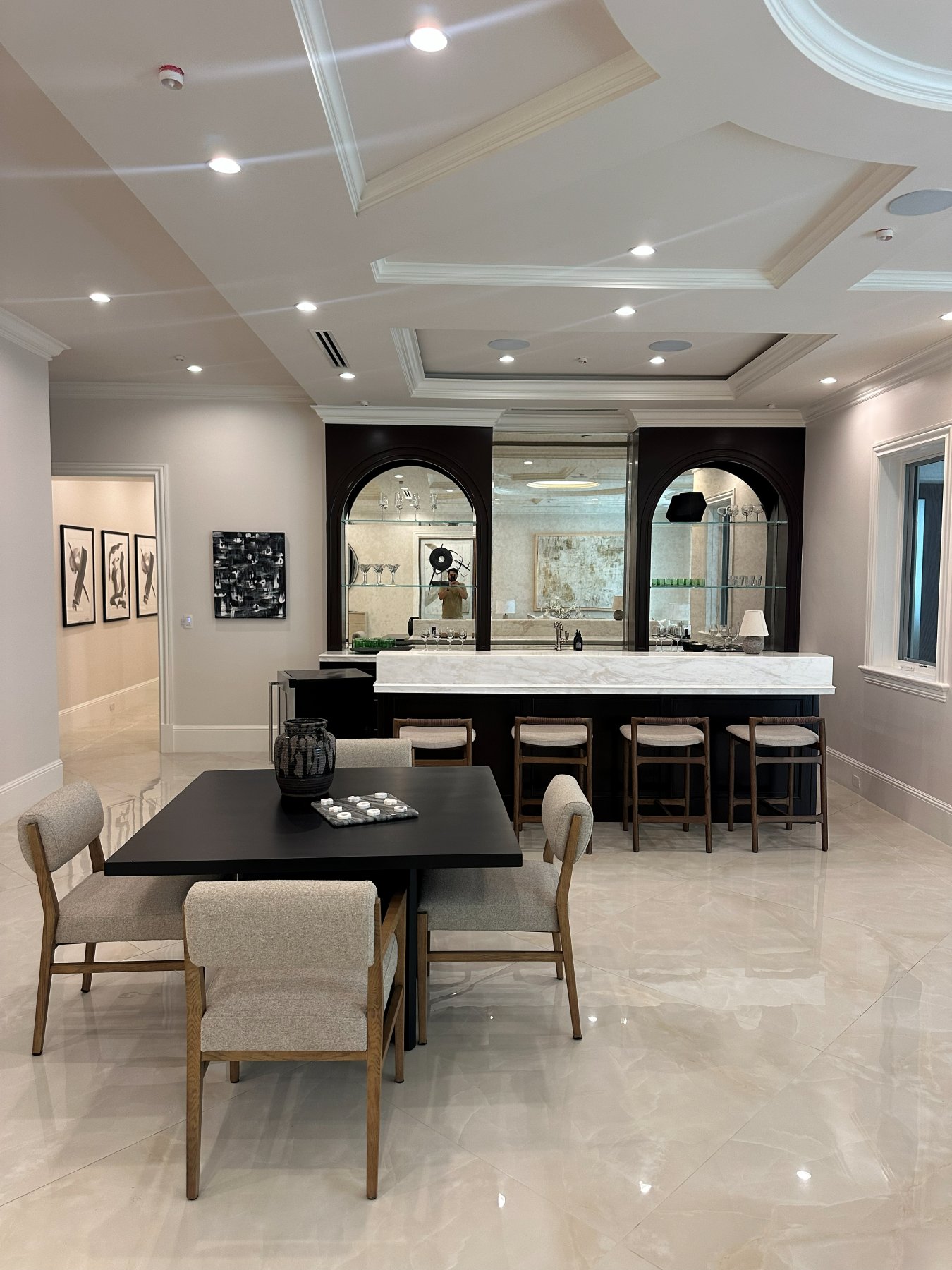 Completed kitchen