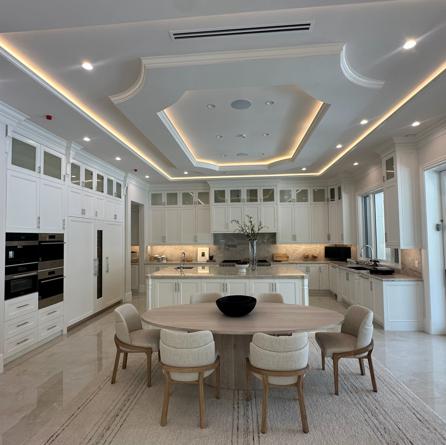 Completed kitchen