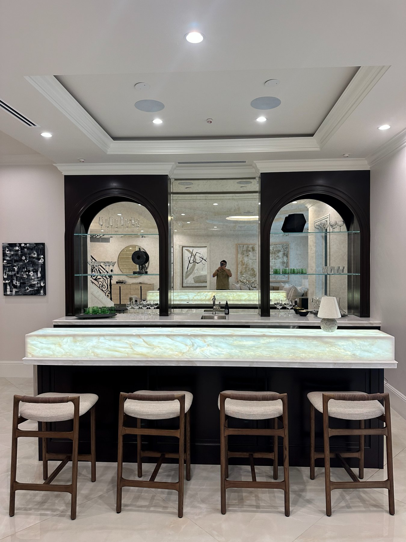 Completed kitchen