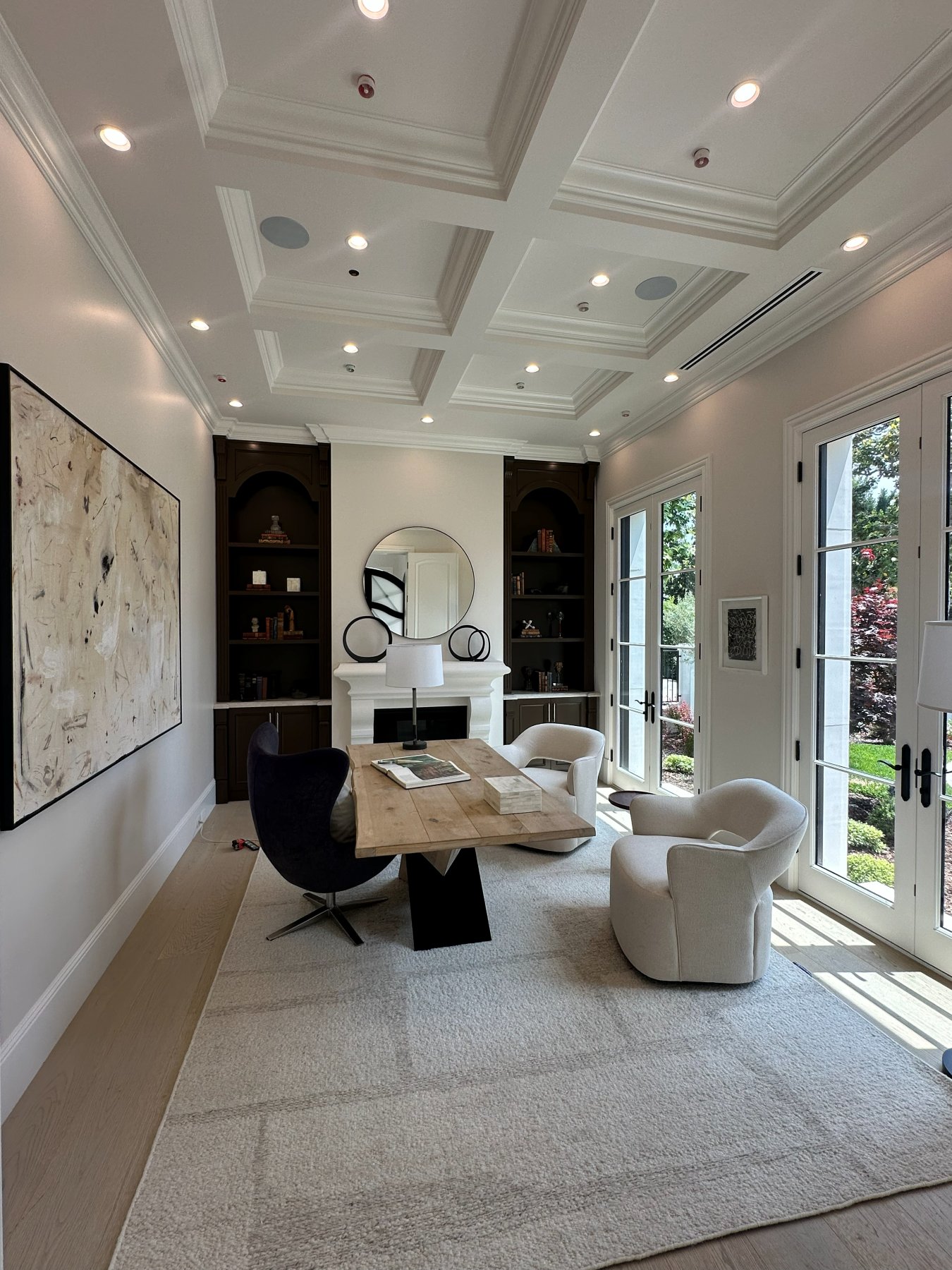 Completed home office