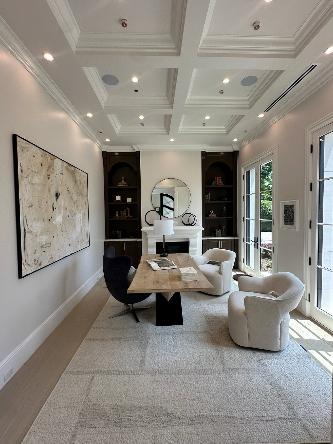 Completed home office