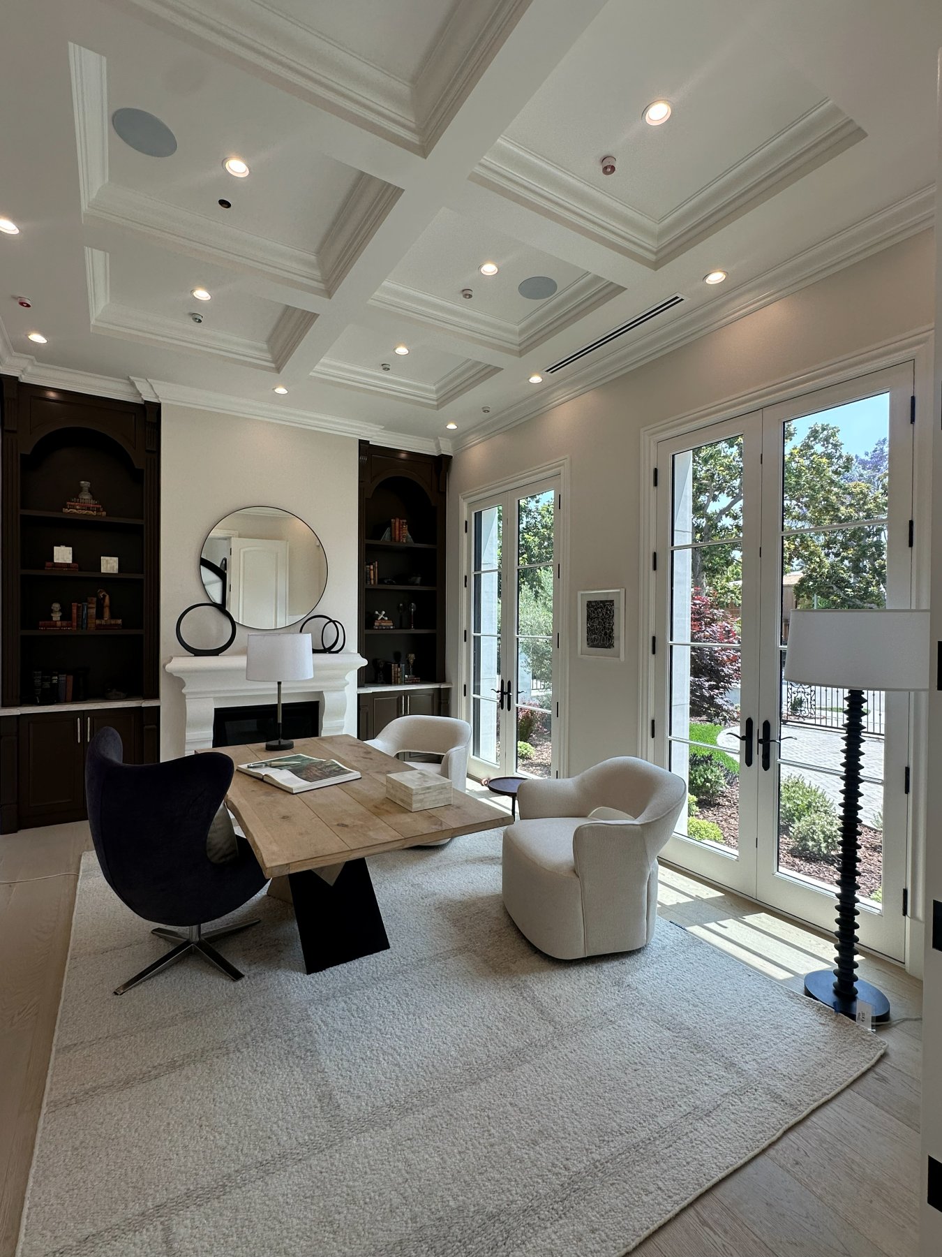 Completed home office