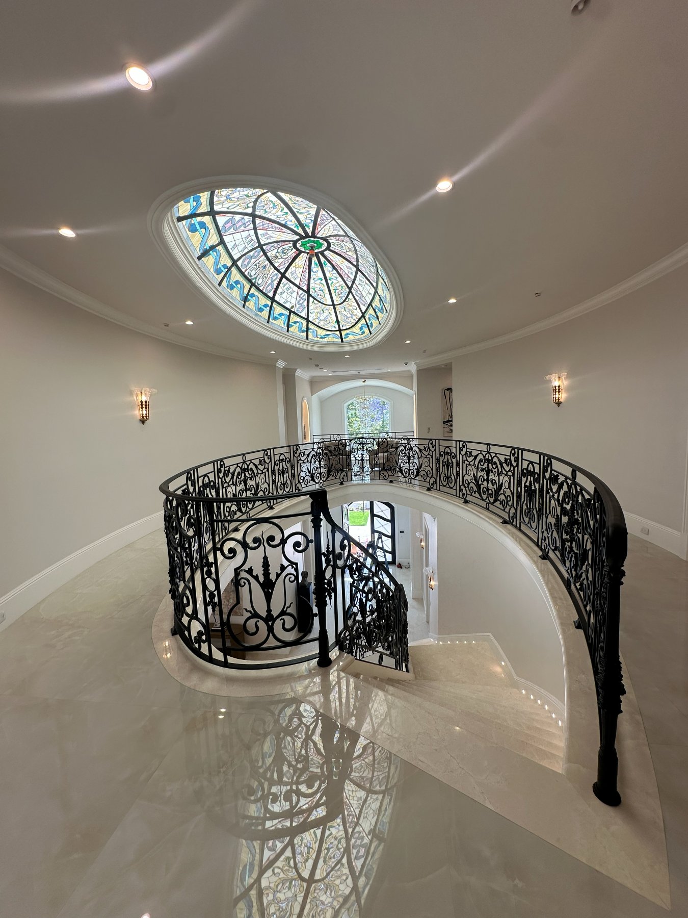 Completed salon