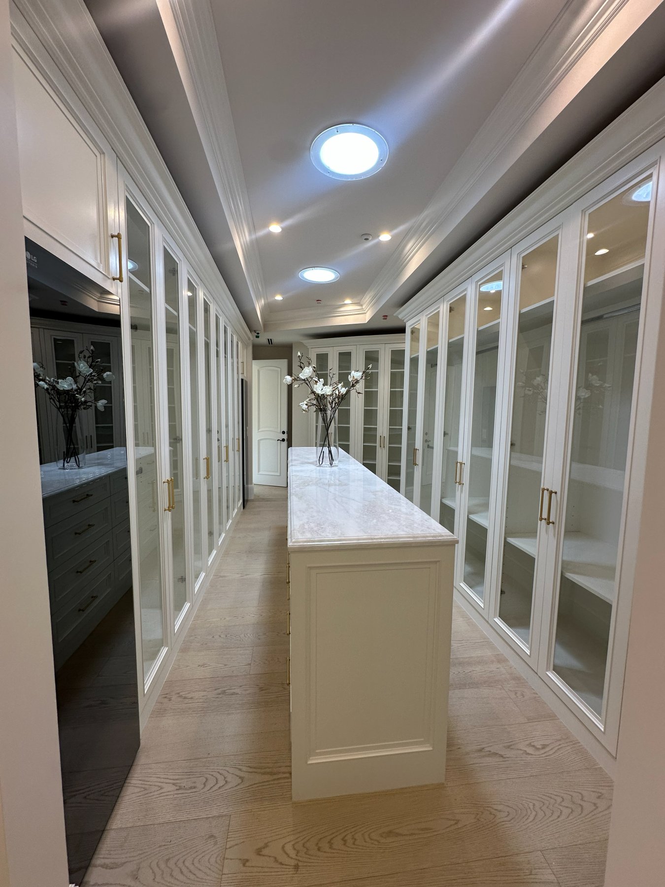Completed salon