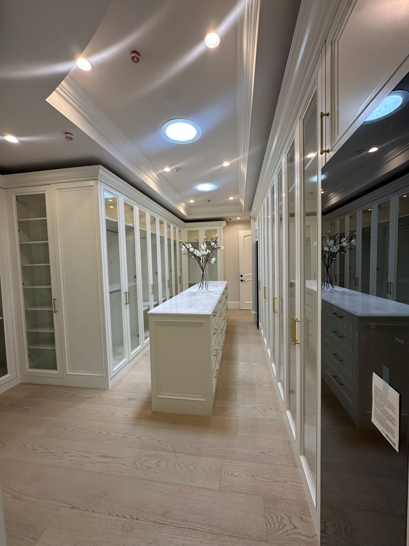 Completed salon